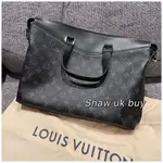 二手精品 LV 路易威登 M40566 BRIEFCASE EXPLORER 公事包 經典灰黑 手提包 肩背包 男包