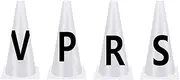 Generic 4 Pieces Dressage Cones Letters Training Cones