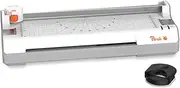 Peach 6 in 1 Laminator A4 with Corner Rounder, Trimmer, Laminating Pouches - ABS - Suitable for All Standard Films up to 2 x 125 microns. - Hot and Cold Laminator - PB350