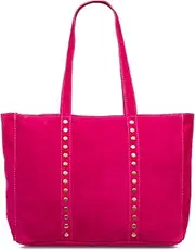 FIRENZE ARTEGIANI. Alonte Women's Genuine Leather Shoulder Bag 38 x 12 x 30 cm Colour: Fuchsia, Fuchsia, Utility, fuchsia, Utility