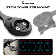 Cycling Bike Handlebar Stem Computer Mount + Light Mount for Garmin Wahoo BRYTON
