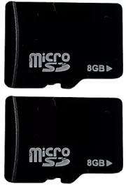 2-Pack of MicroSDHC FLASH Memory Cards for Phones, Cameras, Games, Drones 9z