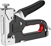 Manual Nailing Gun Code Nailing Gun Air Nail Woodworking Special Direct Staple Book Nailing God Tool Household(with 3 Box Staples)