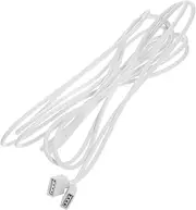 OSALADI 3M Double Ended RGB LED Light Strip Extension Cord 4 Pin Connector for SMD 5050/3528 RGB Light Strips Flexible RGB Light Cord for Easy Installation