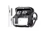 White For Samsung Galaxy Buds3 Pro Case Buds 3 / 3pro Skin Cover with Cleaning Pen Kit