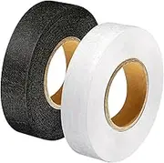 Hem Tape, Iron on Fabric Adhesive, Strong Hold Quick Application, Double Sided Fusible Bonding Ideal for Jeans, Dresses, Curtains and Alterations, 2cm
