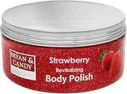 Bryan & Candy New York Strawberry Body Polish with Microbeads to Gently Exfoliate (200gm)