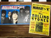 The Rolling Stones Concert Tour Posters x 2 Mick Jagger Keith Richards
