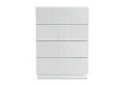 GATES White Tall Chest