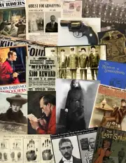 25+ pc Victorian True Crime Vintage Style Ephemera for Junk Journal Scrapbook