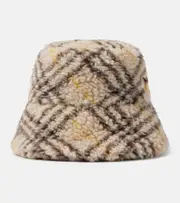 [Burberry] Burberry Burberry Check bucket hat UK 6 5/8 blue