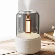 Devanti Aromatherapy Aroma Diffuser Essential Oil Humidifier LED Glass