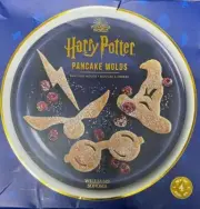Williams Sonoma Harry Potter Silicone 4 pancake molds wizard hat See Description