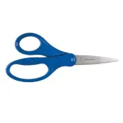 Fiskars Big Kids Scissors 6"-Pointed Tip Blue Plastic Handle School Student