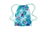 Spencil Beach Blooms Drawstring Sports Bag