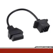 6 Pin OBD1 to 16 Pin OBD2 Diagnostic Scanner Convertor Cable for Jeep -1pcs