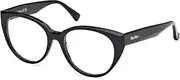 [MaxMara] MM5161 001 Shiny Black 53/17/140 Women's Frame, 001 Shiny Black, 53/17/140