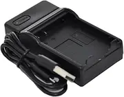 BTBAI BLM-1 Battery Charger USB Single for BLM1 BLM-1S BLM-5 PS-BLM1 C-5060 C-7070 C-8080 E-1 E-3 E-30 E-520 E-300 E-330 E-500 E-510 Camera u1a