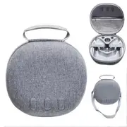 Grey Portable Case Storage Bag Hard Shell Box For Meta Quest3 VR Glasses Carrying Bag