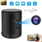 4K HD Mini Wifi Camera Portable Bluetooth Speaker Home Security Cam with Battery