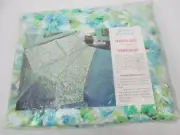 NOS Springmaid Double Fitted Sheet 54x76 Full Size Moon Flower