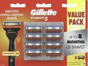 Best Buy! 2x Gillette Fusion 5 Power Razor Blades - 16 pack