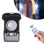 LED Light Solar Strobe Light Wireless Solar Alarm Motion Sensor Detector Outdoor