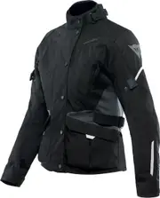 Dainese Tempest 3 D-Dry, textile jacket waterproof women , color: Black/Black/Dark Grey , size: 38