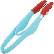 Pet Tears Stain Remover, Flexible Pet Grooming Comb, Tear Stain Comb With Anti-Slip Handle, Blue