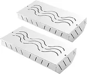 BBQ Smoker Box,Stainless Steel Smoker Box For Charcoal | Works With Wood Chips Smoked Barbecue Flavor, Grilling Accessories For Kitchen, Restaurant, Camping, Party
