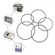 Durable 50/100PCS 1.5mm Mix Size Round Cassette Tape Machine Rubber Belt Set