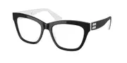 Miu Miu MU03UV ACO1O1 Women’s Glasses Black Size 52 - Private Health Rebate - Blue Light Block Available