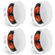 VEVOR 4 PCs 8 In. Ceiling Speakers 100-Watt Wireless speakers Sound Bar Flush
