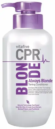 3x Vitafive CPR BLONDE Always Blonde Toning Conditioner 900ml