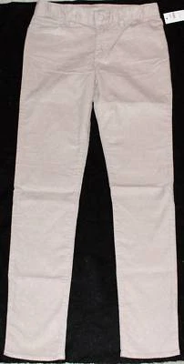 NWT Gap Kids Twilight Hour Girl's Natural Sparkle Cords Pants 12 R