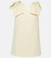 [Chloe] Chloé Linen top AU 10 white