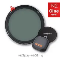 在飛比找PChome24h購物優惠-【SUNPOWER】N2 CINE 磁吸式CPL可調ND濾鏡
