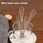 5/7 Inches Stainless Steel Wire Whisk Dessert Making Mini Set for Whisking