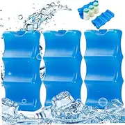 Ice Packs for Breastmilk Storage 3Pcs Bottle Ice Pack for Baby Milk Reusable Ice Packs Contoured Shape Lunch Boxes Breast Milk Storage for On The Go or Traveling Mom