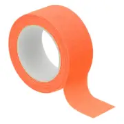 1 Inch x 16.5 Feet Neon Gaffer Cloth Tape, 1 Roll Tape, Orange