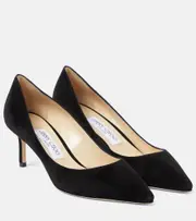 [Jimmy Choo] Jimmy Choo Romy 60 suede pumps AU 4 black
