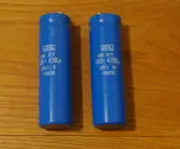 Carver M-1.5T amplifier replacement power filter capacitors set (PAIR)