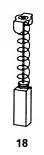 Asein 0847 - Carbon Brush Set Makita CB-154