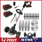 Cordless Grass Trimmer Electric String Lawn Cutter Brush Mower Whipper 2800W