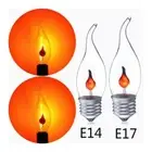 3W FLICKER FLAME CandleLight Bulb HALLOWEEN CANDLELamps E27 E14 -AU