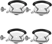Veemoon 4 Pcs Pot Lid Replacement Handles Heat Resistant Knobs for Cookware Kitchen Lid Grips Fits Various Pot Elegant Design
