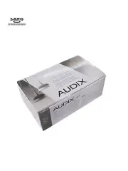 NEW AUDIX M3W M3 TRI ELEMENT HANGING CEILING MIC MICROPHONE 4' CABLE WHITE