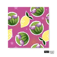 在飛比找momo購物網優惠-【Paper+Design】檸檬和西瓜(餐巾紙 蝶谷巴特 餐
