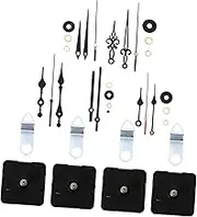CANIGHT Clock Movement Replacement 4 Pack DIY Clock Mechanism Kit Mute Movement