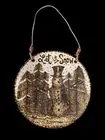 Let It Snow Snowman Pyrography Art Sign Wood Burning